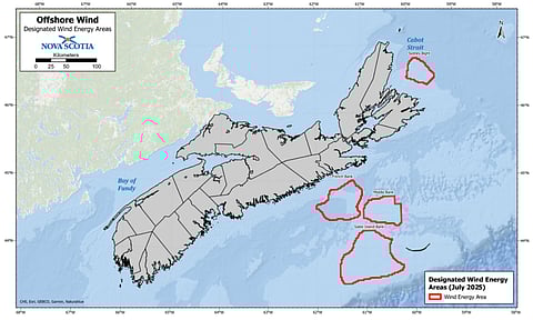 Canada’s first four offshore wind energy areas