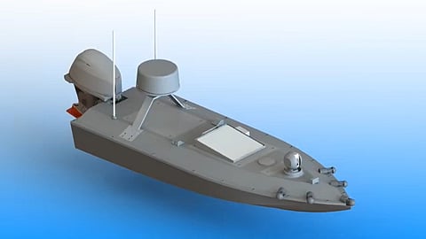 Rendering of the PALID USV