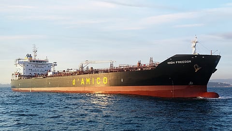 The D'Amico tanker High Freedom