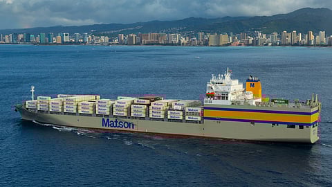 Matson Con-Ro ship Lurline