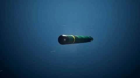 Concept render of an SCEPS-powered torpedo