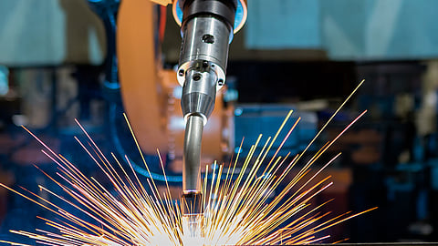 Laser cutting at a CompX facility