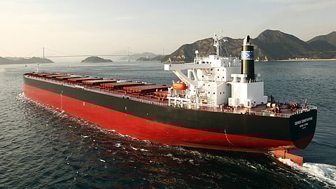 A Genco Shipping bulk carrier