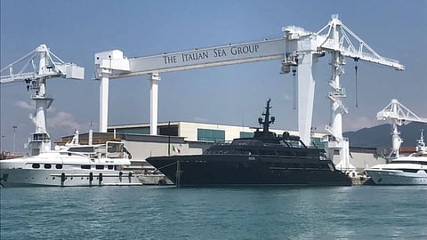 The Italian Sea Group yard
