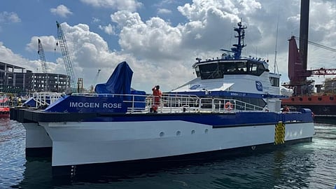 Tidal Transit's crewboat Imogen Rose