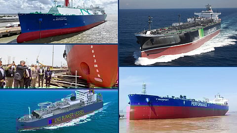 Tanker News Roundup | August 14 – Gas carrier deliveries, bunkering ship construction and more