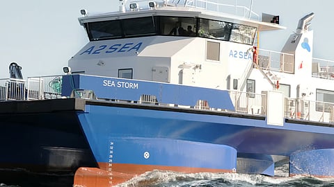 Sea Storm, a vessel built using Gurit composite materials