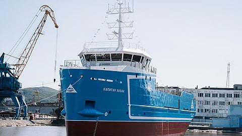 Kapitan Khazan, a sister vessel of Kapitan