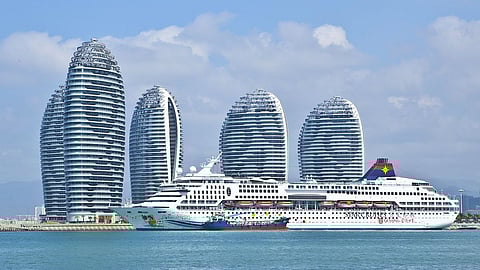 Phoenix Island, Sanya Bay, Hainan, China