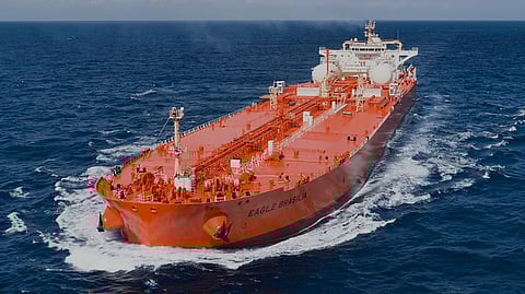 The tanker Eagle Brasilia