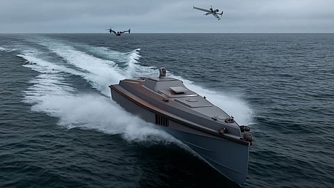Artist's impression of a USV