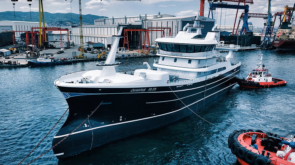 Quantus – Pelagic trawler to be deployed in North Atlantic