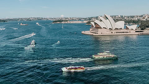 Ferries and other vessels in Sydney Harbour
