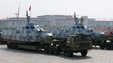 USVs at China's "Victory Day" parade