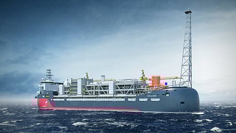 Artist's impression of the Bay du Nord FPSO