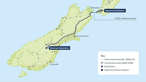 New Zealand's Transpower plans $650m upgrade to key North-South Islands power link
