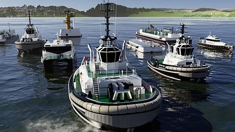 Render of Serco vessels on order