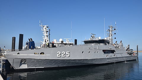 The Royal Australian Navy Evolved Cape-class patrol boat HMAS Spencer