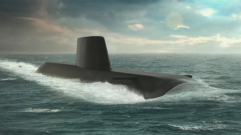 Artist's impression of a Project 75(I) submarine