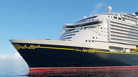 Rendering of Disney Adventure