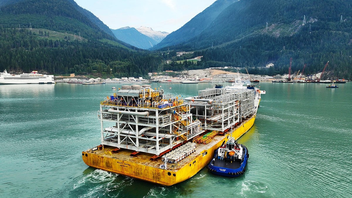 Module Building Lng Canada's Woodfibre LNG project passes halfway point to completion