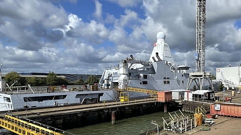 HNLMS Holland at Royal IHC's Kinderdijk faciltiies
