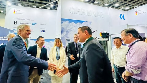 German pavilion, Taipei Aerospace and Defence Technology Exhibition 2025