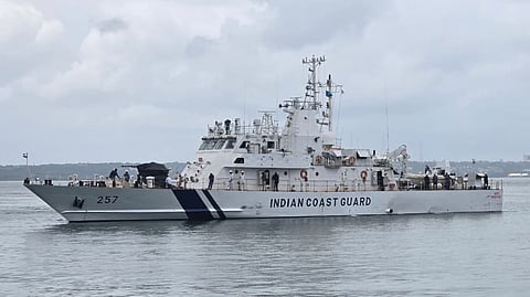 ICGS Akshar, the Indian Coast Guard's second Adamya-class fast patrol vessel