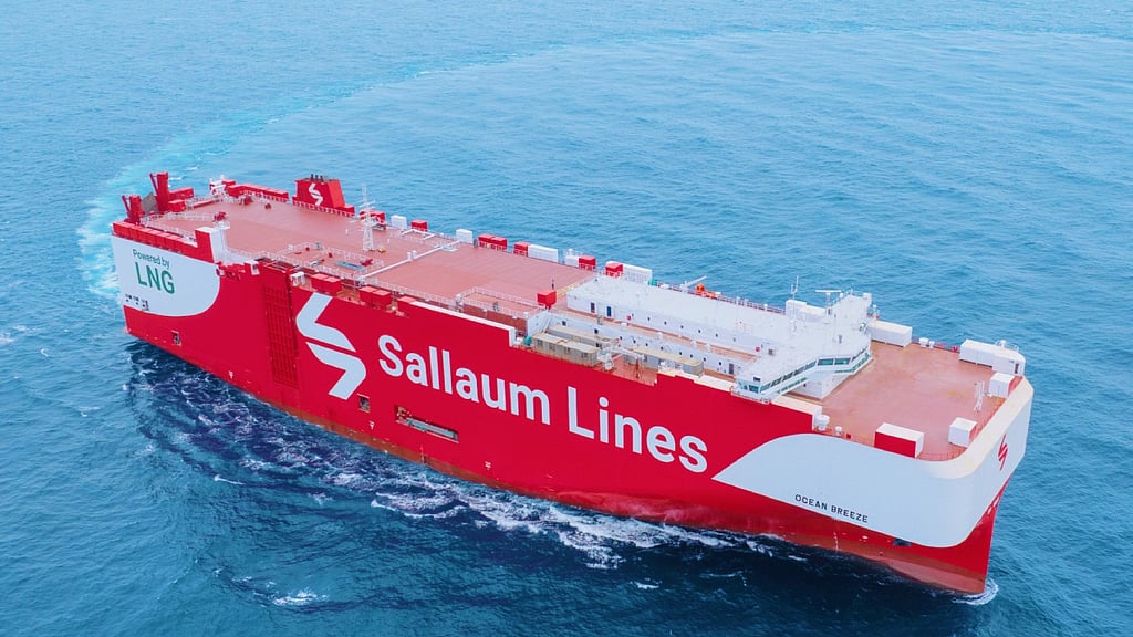 Sallaum Lines introduces dual-fuel car carrier into service