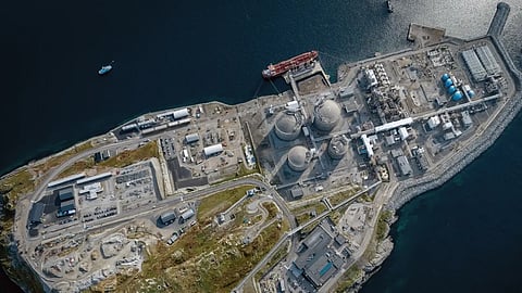 Hammerfest LNG plant on Melkøya