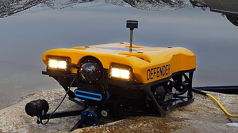 A VideoRay ROV