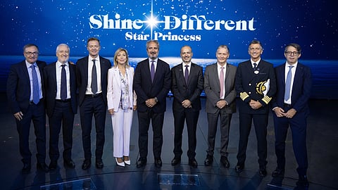 Star Princess' delivery ceremony, September 26, 2025