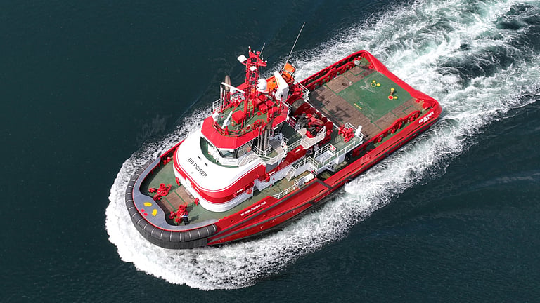 New hybrid offshore tug delivered to Norway's Bukser og Berging