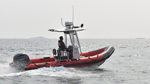 The Milford Fire Department's new rescue RIB