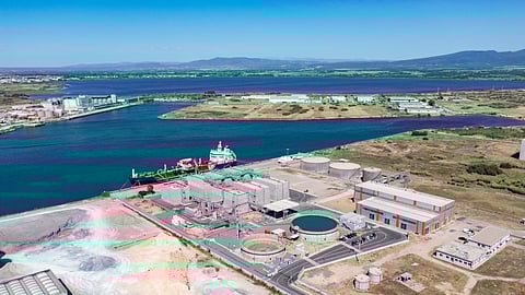 Higas terminal in Oristano