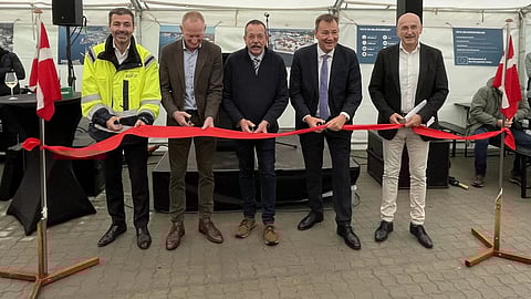 Inauguration ceremony for the Port of Fredericia's new container terminal, October 4, 2025