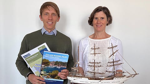 FB Imray CEO Carl Rauch and FB Imray Editor-in-Chief Lucy Wilson
