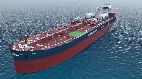 Render of tanker Andes