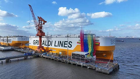 Grande Melbourne's naming ceremony in Shanghai, October 22, 2025