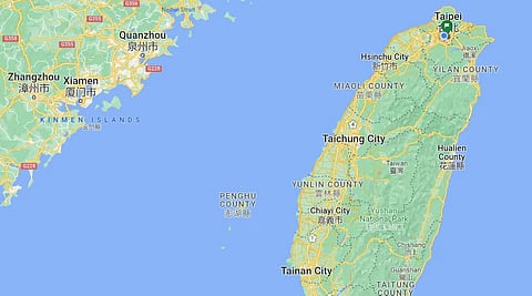 Taiwan and the Kinmen Islands