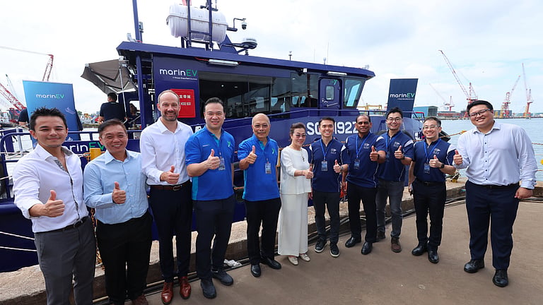 Yinson GreenTech unveils new light cargo vessel for port waters