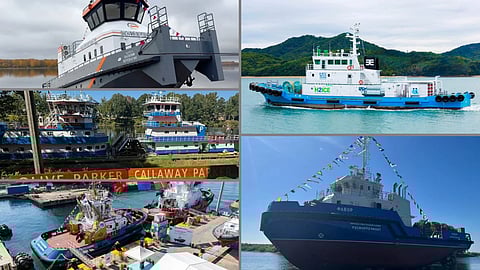Tug News Roundup | October 30 – Hydrogen-powered newbuild, Russian and US inland pushers and more