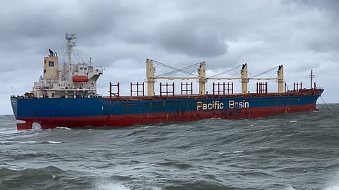 Portland Bay at the time of the incident