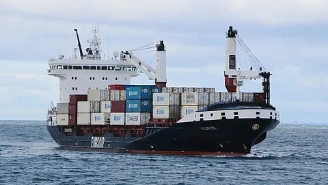 Eimskip containership Lagarfoss
