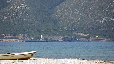 Pashaliman naval base, Albania