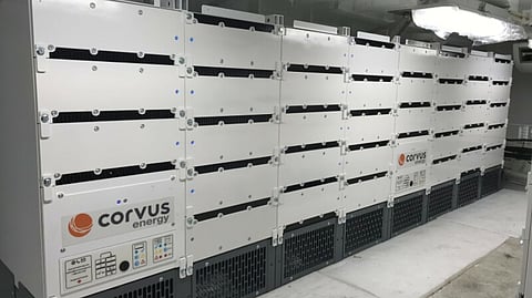 Best Battery Supplier – Corvus Energy/Orca battery installed on an unidentified fishing vessel