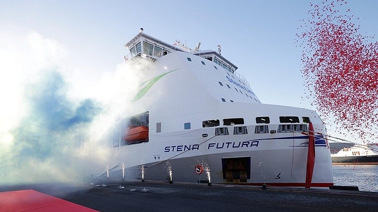 stena-line-names-new-hybrid-freight-ferry-at-belfast-harbour