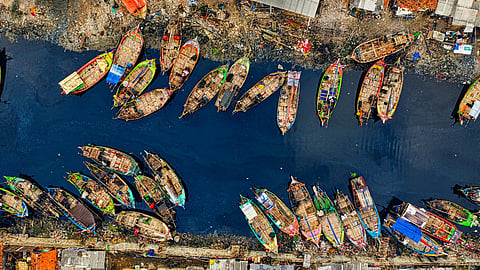 Fishing boats, Banten, Indonesia