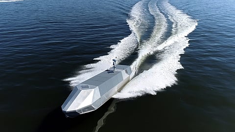 Artist's impression of a Sea Archer USV