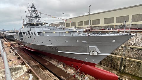 Jean Tranape, the French Navy's fourth POM-class offshore patrol vessel